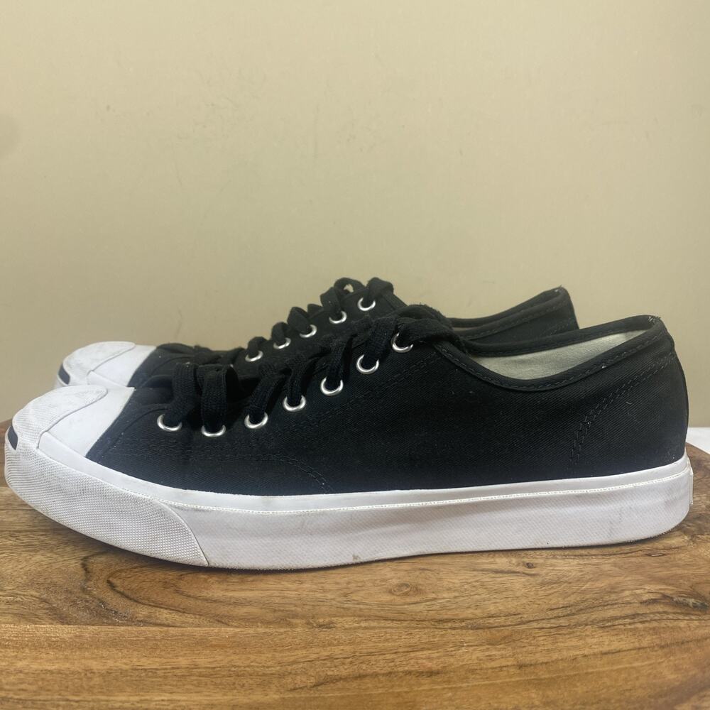 Converse Black and White Low-Top Sneakers - Picture 2 of 9